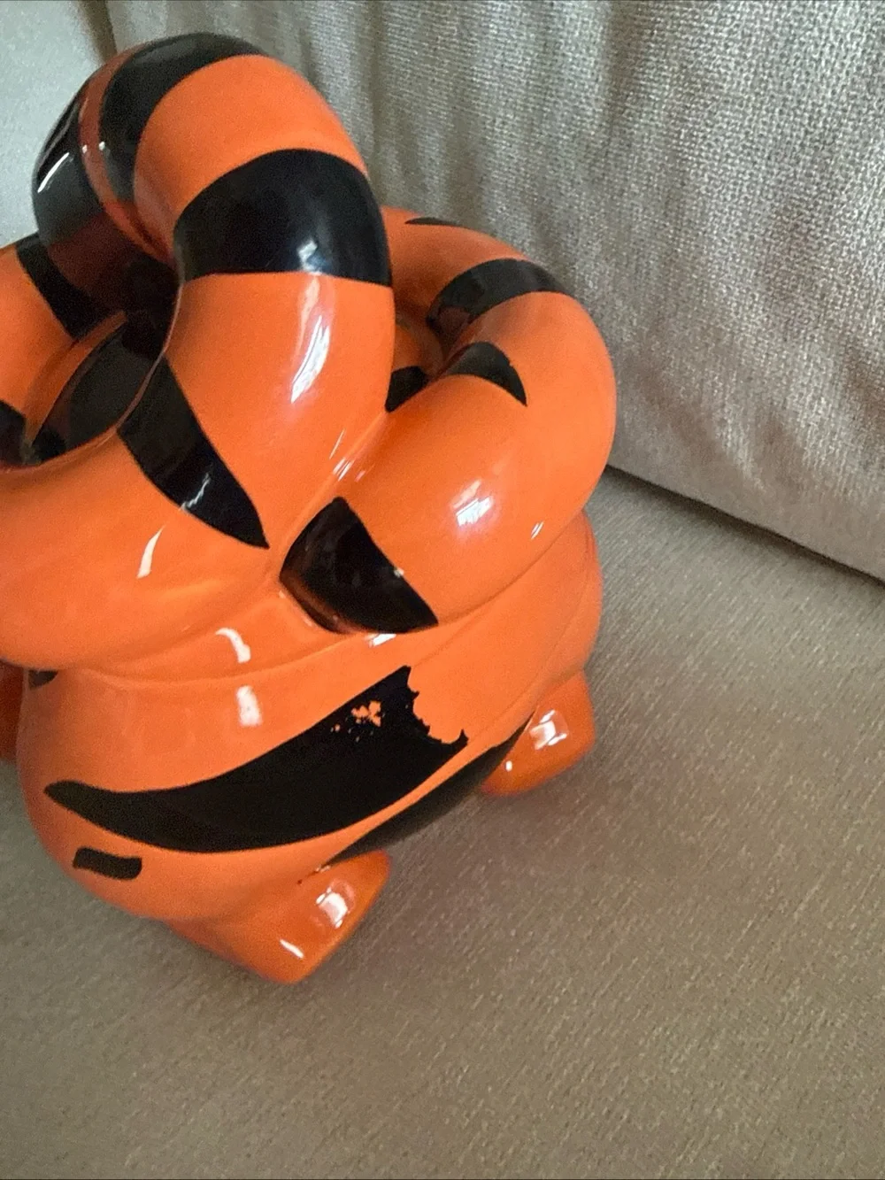 Disney Winnie The Pooh Tigger Cookie Jar 12”x9”x10” RARE!